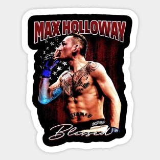 Raged Max Holloway Sticker